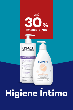 Produtos de Higiene Intima com desconto até 30% sobre preço de Venda ao Público Recomendado
